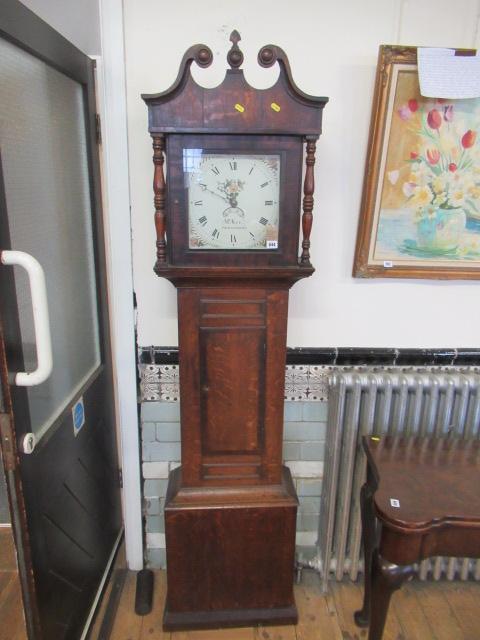 OAK MCKEE PORTAFERRY LONGCASE CLOCK Image