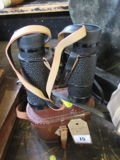 TWO PAIRS OF BINOCULARS Image