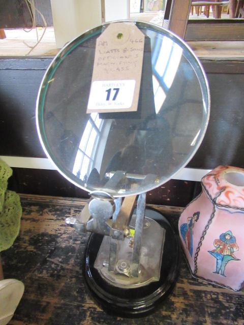 WATT AND SONS OPTICIANS MAGNIFING GLASS Image