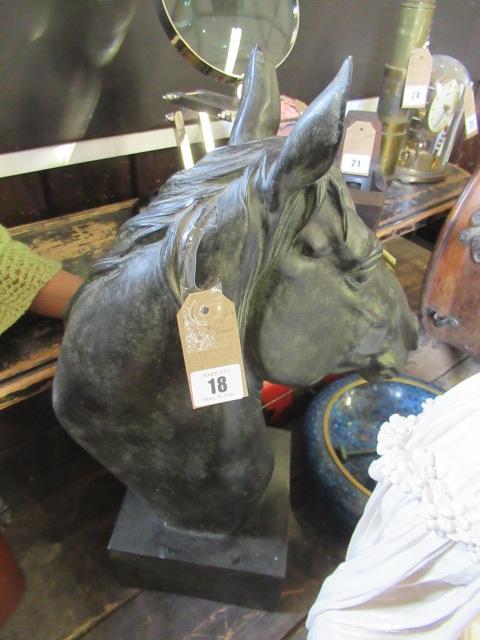 LARGE HORSE HEAD BUST Image