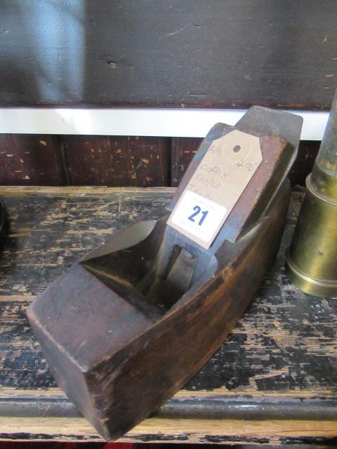 COFFIN SHAPED JANEY WOODWORKING PLANE Image