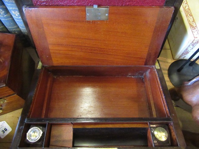 BURR WALNUT WRITING SLOPE Image