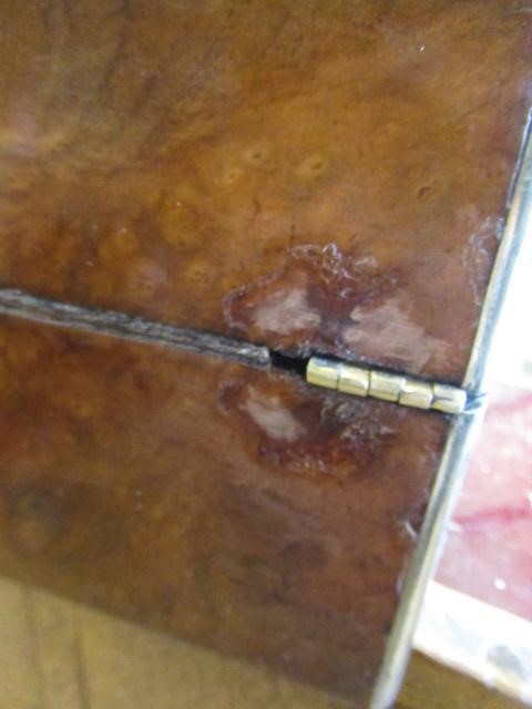 BURR WALNUT WRITING SLOPE Image