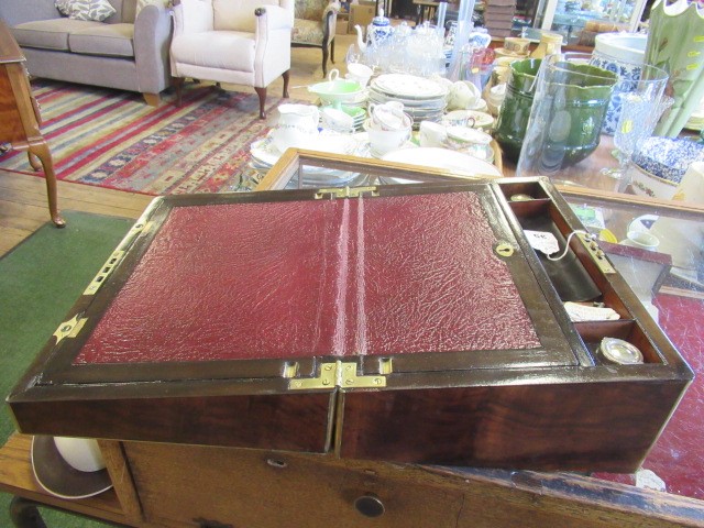 BURR WALNUT WRITING SLOPE Image