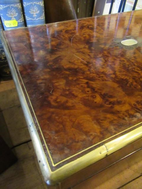 BURR WALNUT WRITING SLOPE Image