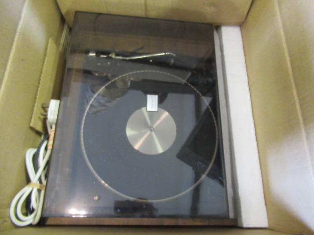 GARRARD TURNTABLE IN ORIGINAL BOX Image