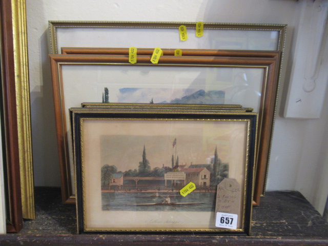 QUANTITY OF ROWING AND OTHER PRINTS Image