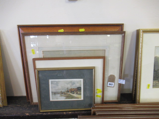 FOUR FRAMED PICTURES Image