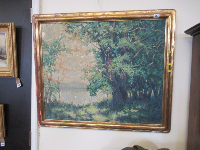 LANDSCAPE OIL BY H CAMPBELL Image