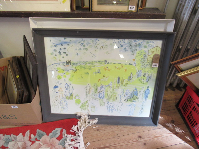 TWO R DUFY PRINTS AND TWO OTHERS Image