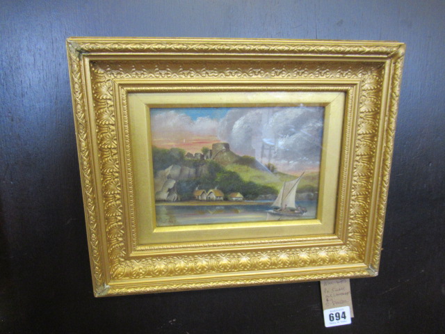 PAIR OF SMALL LANDSCAPES SIGNED S FOSTER Image