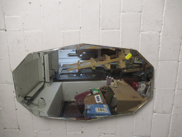 DIAMOND SHAPED WALL MIRROR Image