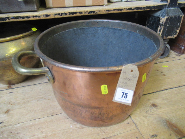COPPER COAL BUCKET Image
