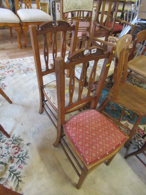 PAIR OF BEDROOM CHAIRS Image