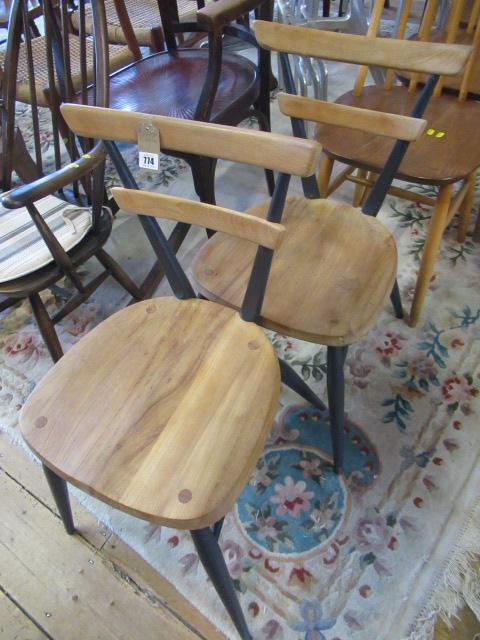 TWO KITCHEN CHAIRS Image