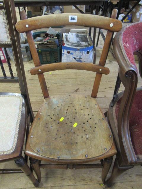 THREE WOODEN CHAIRS Image