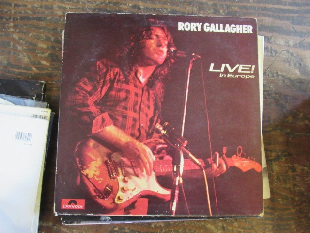 BOX OF LP RECORDS INCLUDING BEATLES AND JIMI HENDRIX ETC Image