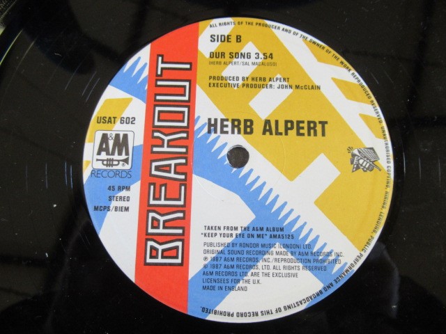 BOX OF LP RECORDS INCLUDING BEATLES AND JIMI HENDRIX ETC Image