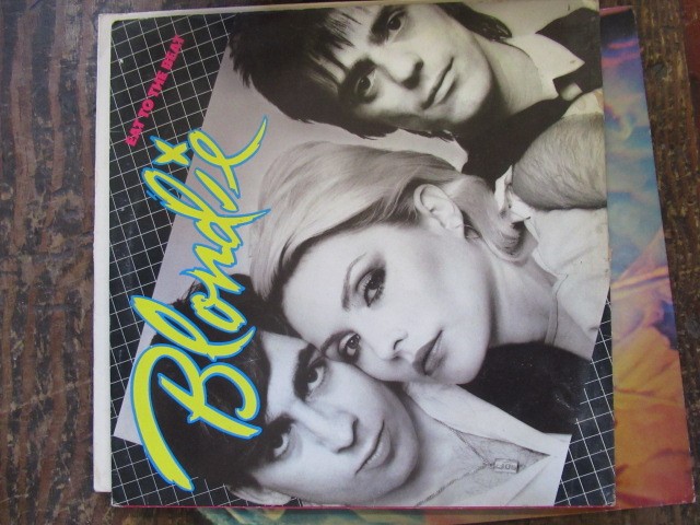 BOX OF LP RECORDS INCLUDING BEATLES AND JIMI HENDRIX ETC Image