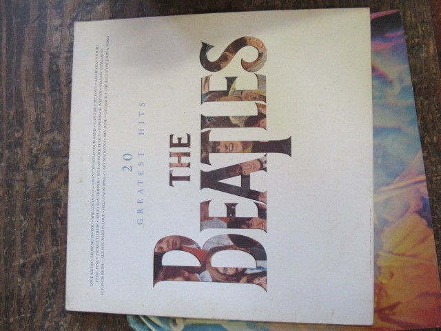 BOX OF LP RECORDS INCLUDING BEATLES AND JIMI HENDRIX ETC Image