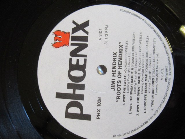 BOX OF LP RECORDS INCLUDING BEATLES AND JIMI HENDRIX ETC Image