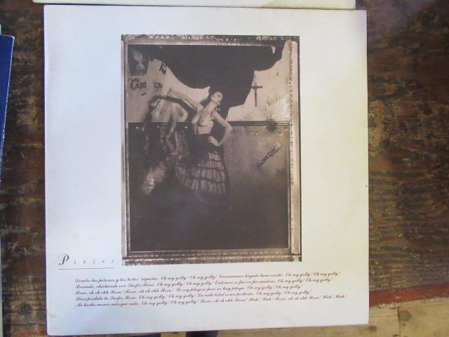 BOX OF LP RECORDS INCLUDING BEATLES AND JIMI HENDRIX ETC Image