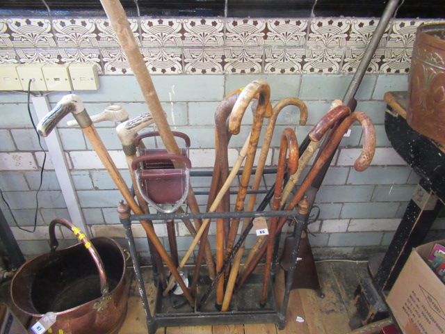 STICK STAND AND WALKING STICKS Image