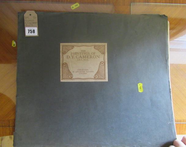 Folder by d y cameron rsa prints | Hartleys Auctioneers & Valuers