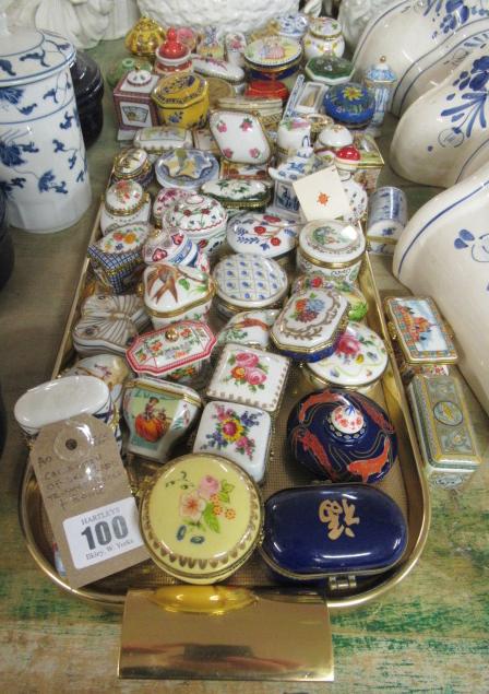 COLLECTION OF DEL PRADO TRINKET BOXES AND A BOOK Image
