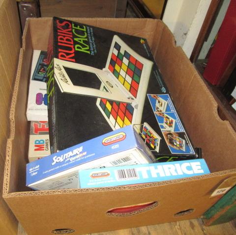 BOX OF BOARD GAMES ETC Image