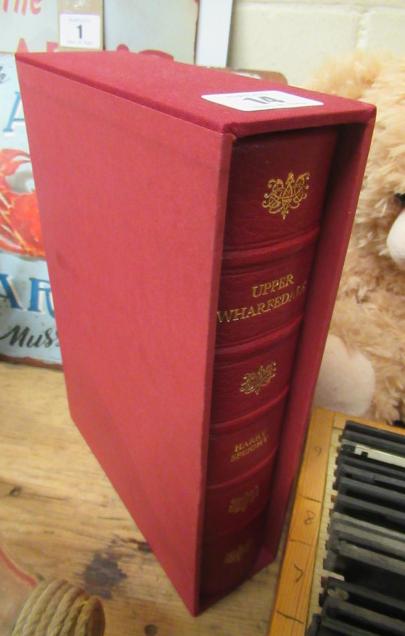 LEATHER SPINE COPY OF UPPER WHARFEDALE BY HARRY SPEIGHT Image