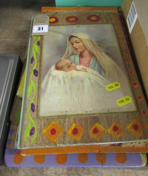 FIVE RELIGIOUS PLAQUES Image