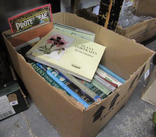 BOX OF GARDENING BOOKS Image