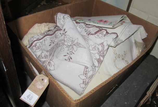 BOX OF LINEN Image