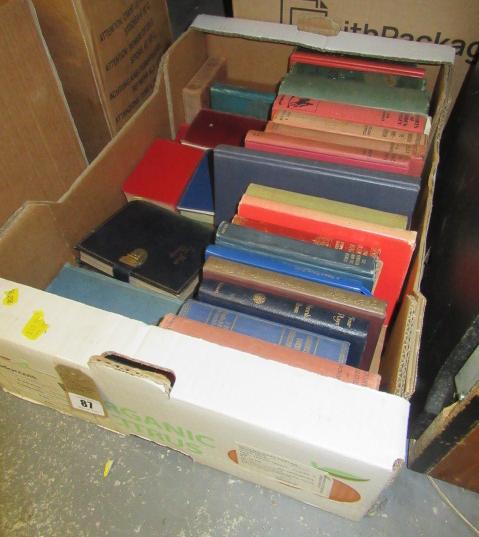 BOX OF VINTAGE BOOKS Image