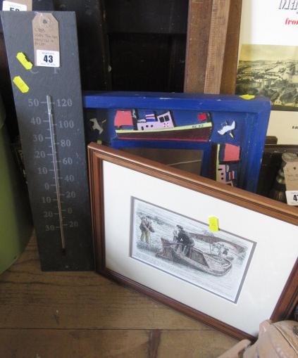 SLATE THERMOMETER Image