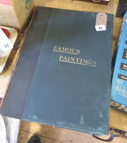 BOOK OF FAMOUS PAINTINGS Image