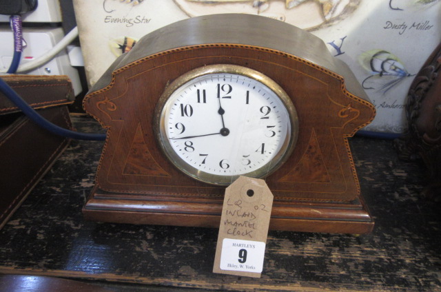 INLAID MANTEL CLOCK Image