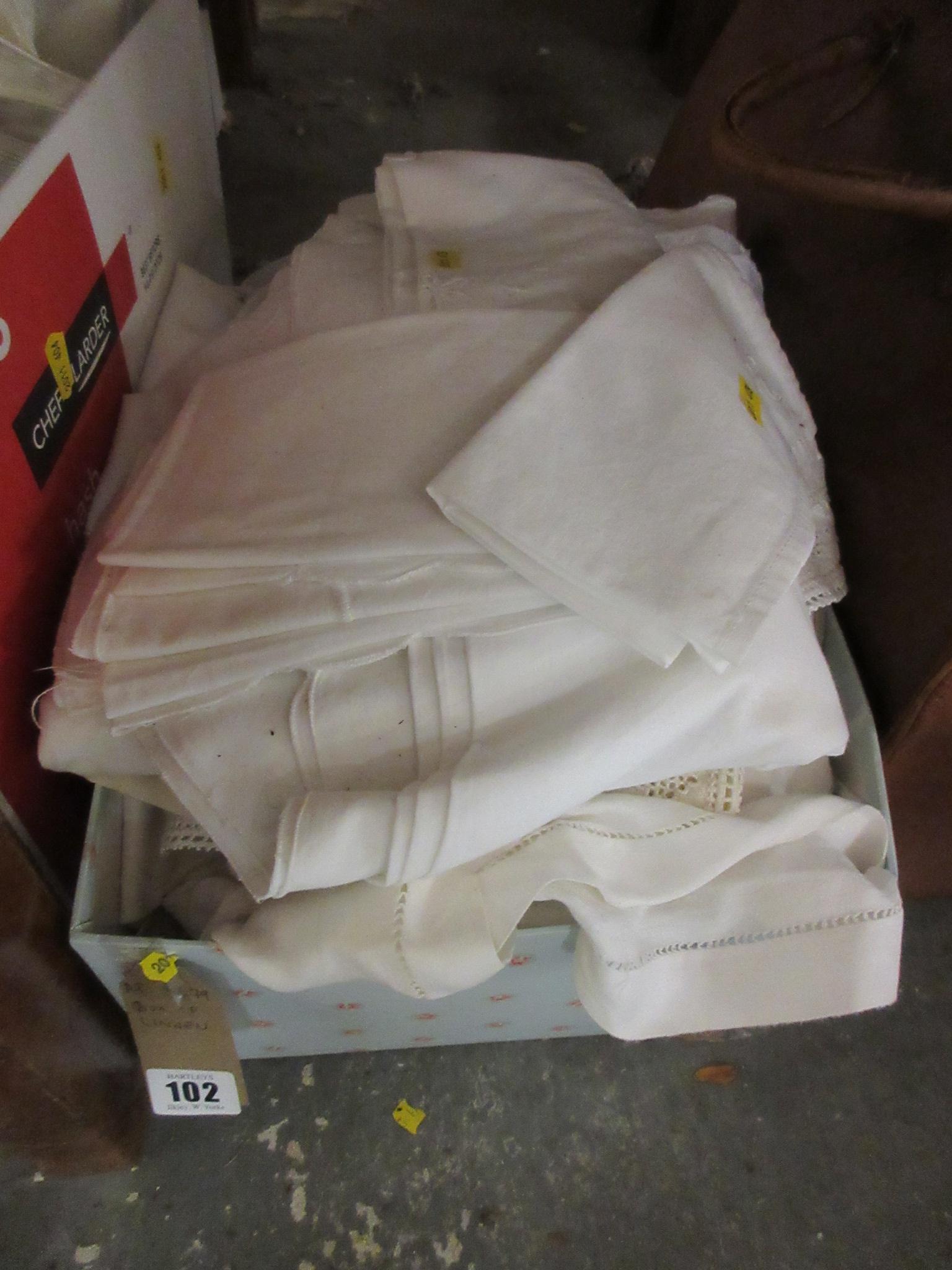 BOX OF LINEN Image