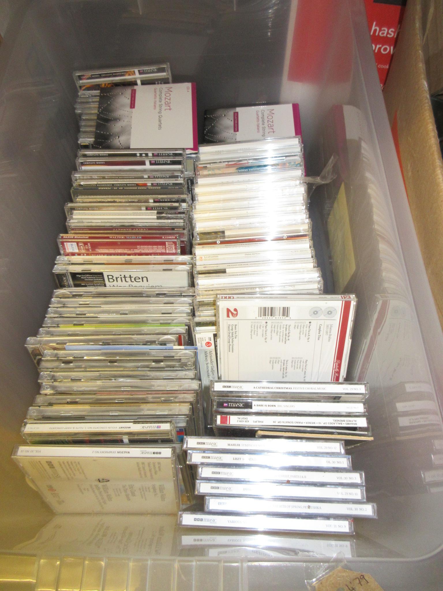BOX OF CLASSICAL CDS Image
