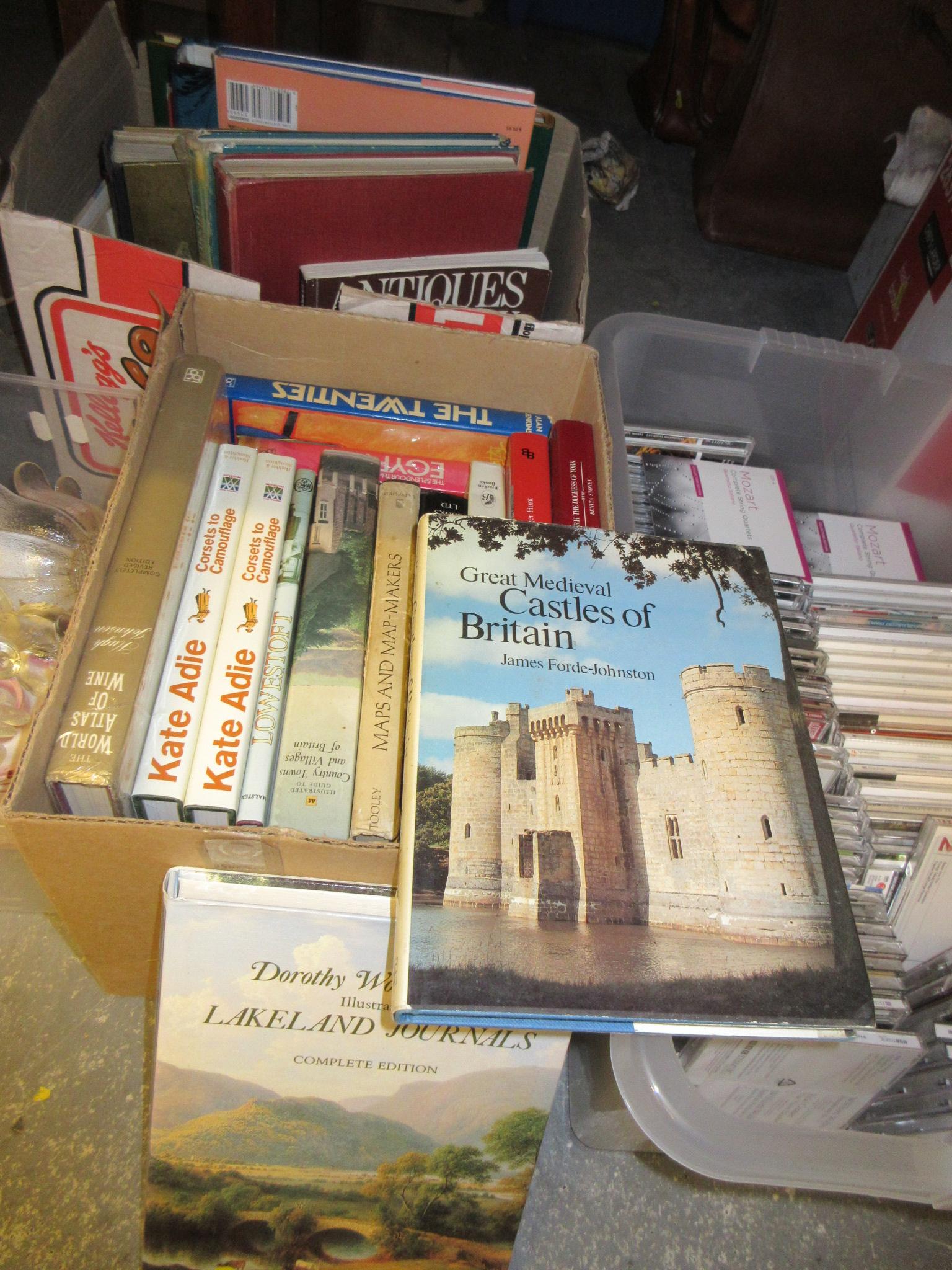 TWO BOXES OF BOOKS Image
