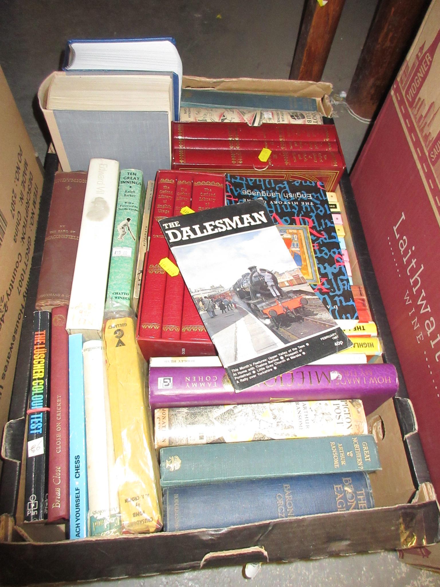 BOX OF BOOKS Image