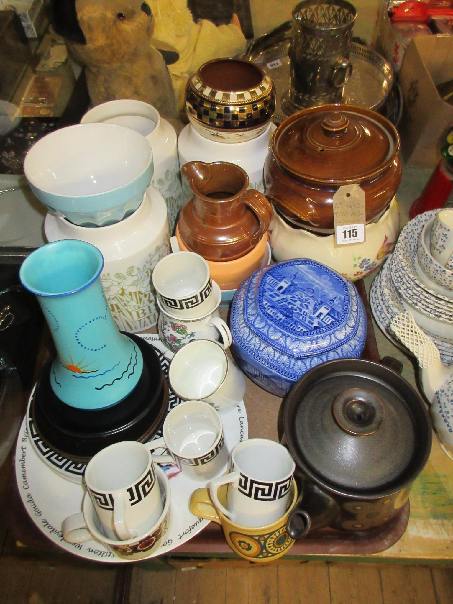 TRAY OF CERAMICS Image