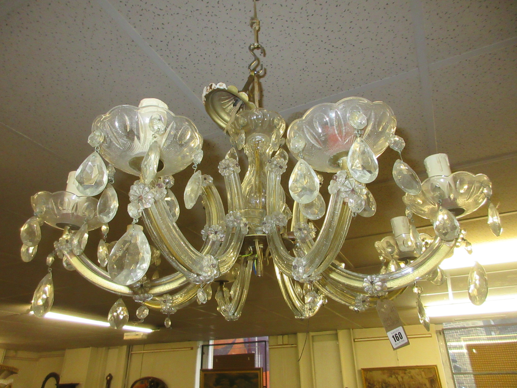 GLASS CHANDELIER Image