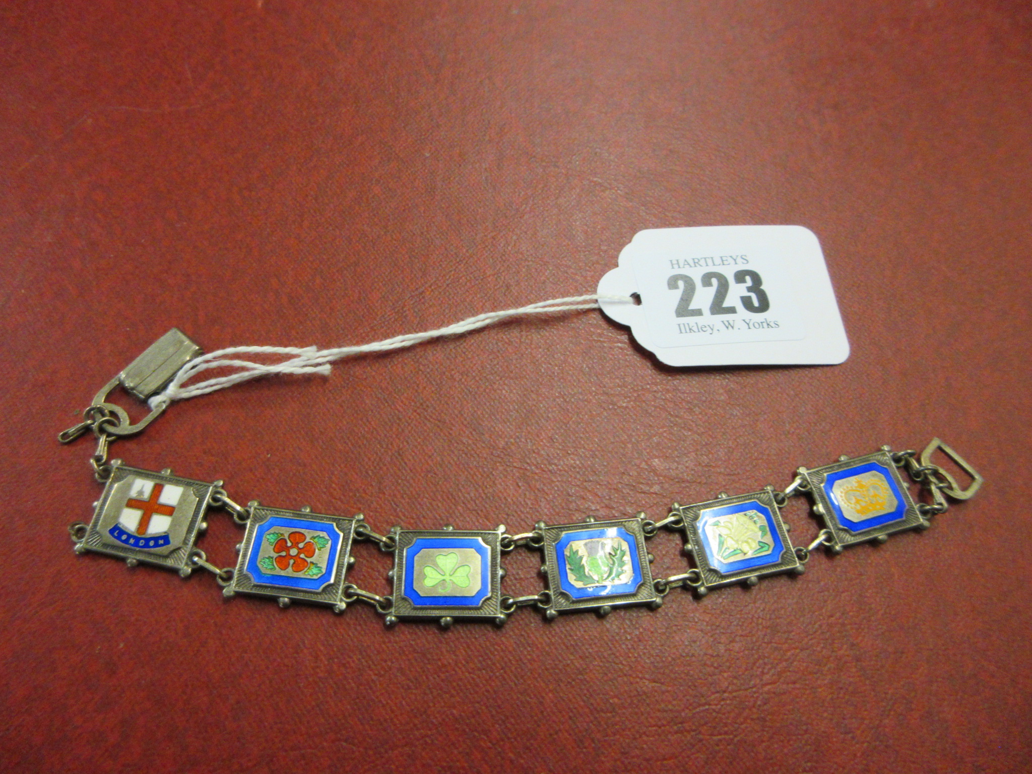 ENAMELLED SILVER BRACELET Image