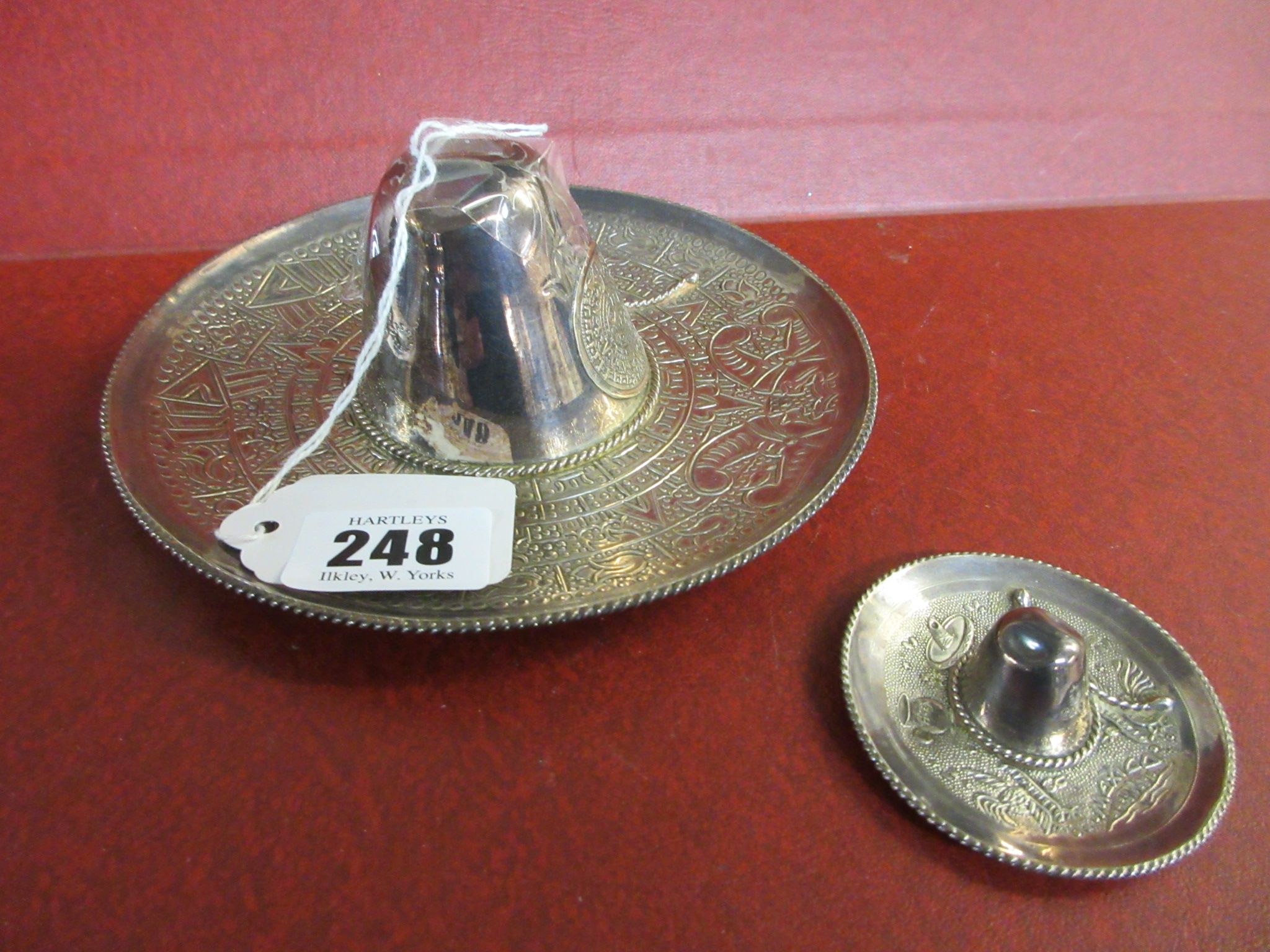 TWO SILVER SOMBREROS Image