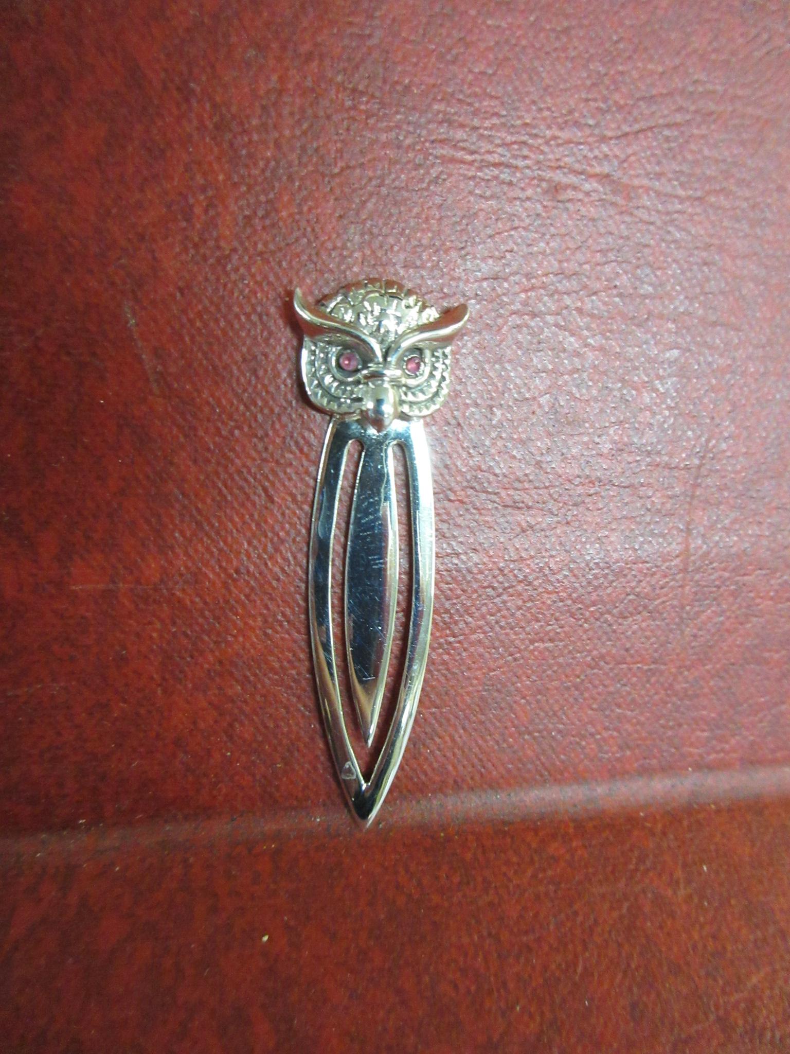 SILVER OWL BOOKMARK Image