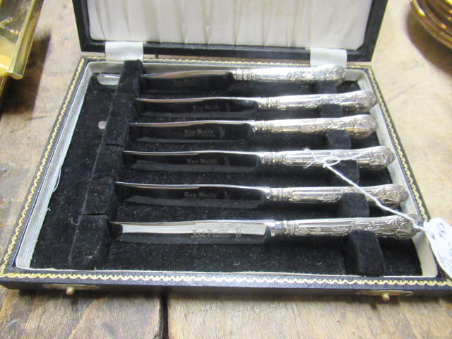 CASED SILVER KNIVES Image