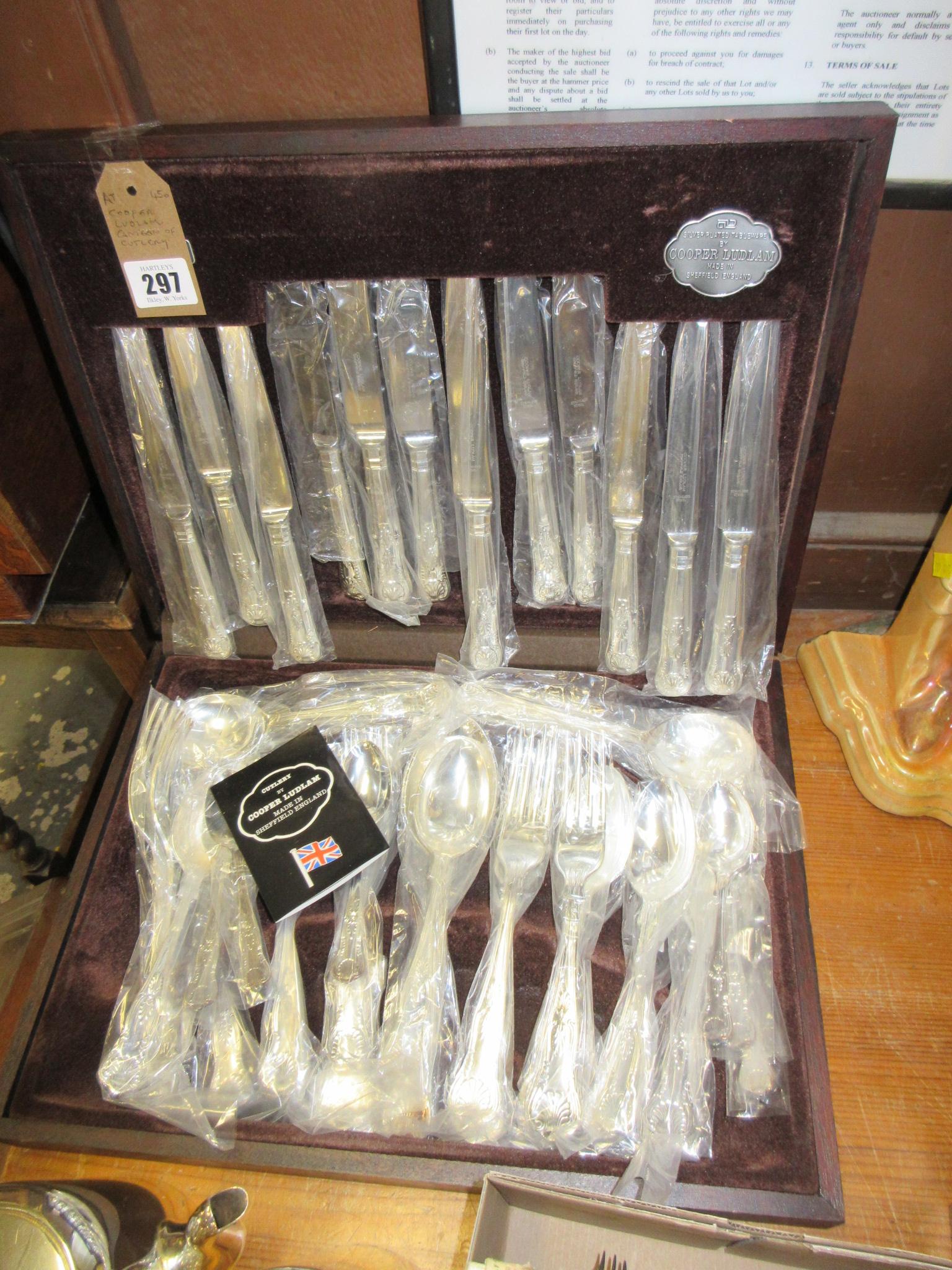 COOPER LUDLAM CANTEEN OF CUTLERY Image