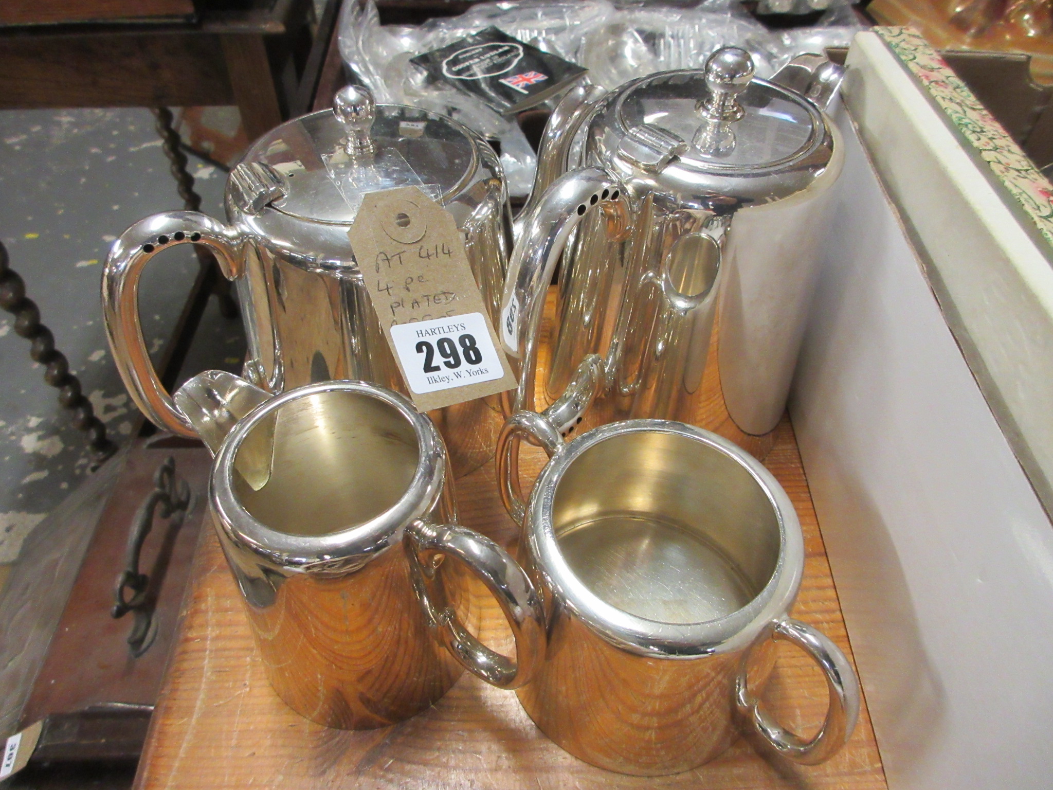 FOUR PIECE EPNS COFFEE SET Image